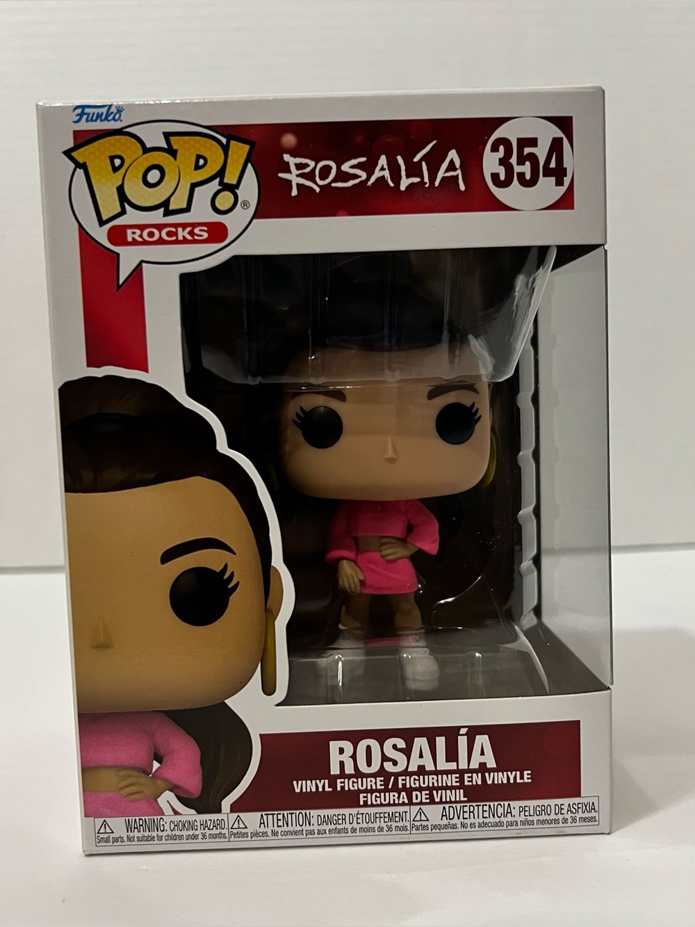 Funko Pop Rocks Rosalia Malamente Vinyl Figure Ages 3+ and Up #354